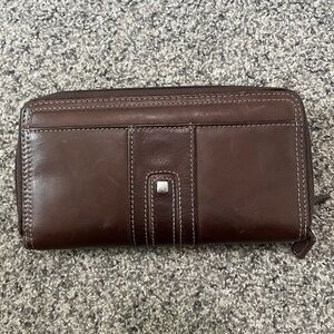 Brown Leather Men's Wallet